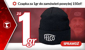 Czapka za 1gr do zamówień powyżej 150zł na Felco!