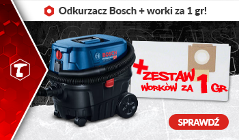 Odkurzacz Bosch GAS 12-25 PL z zestawem worków za 1 grosz!