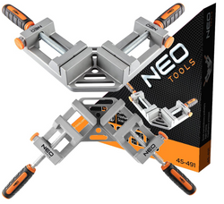 Ścisk narożnikowy podwójny Neo Tools 45-491